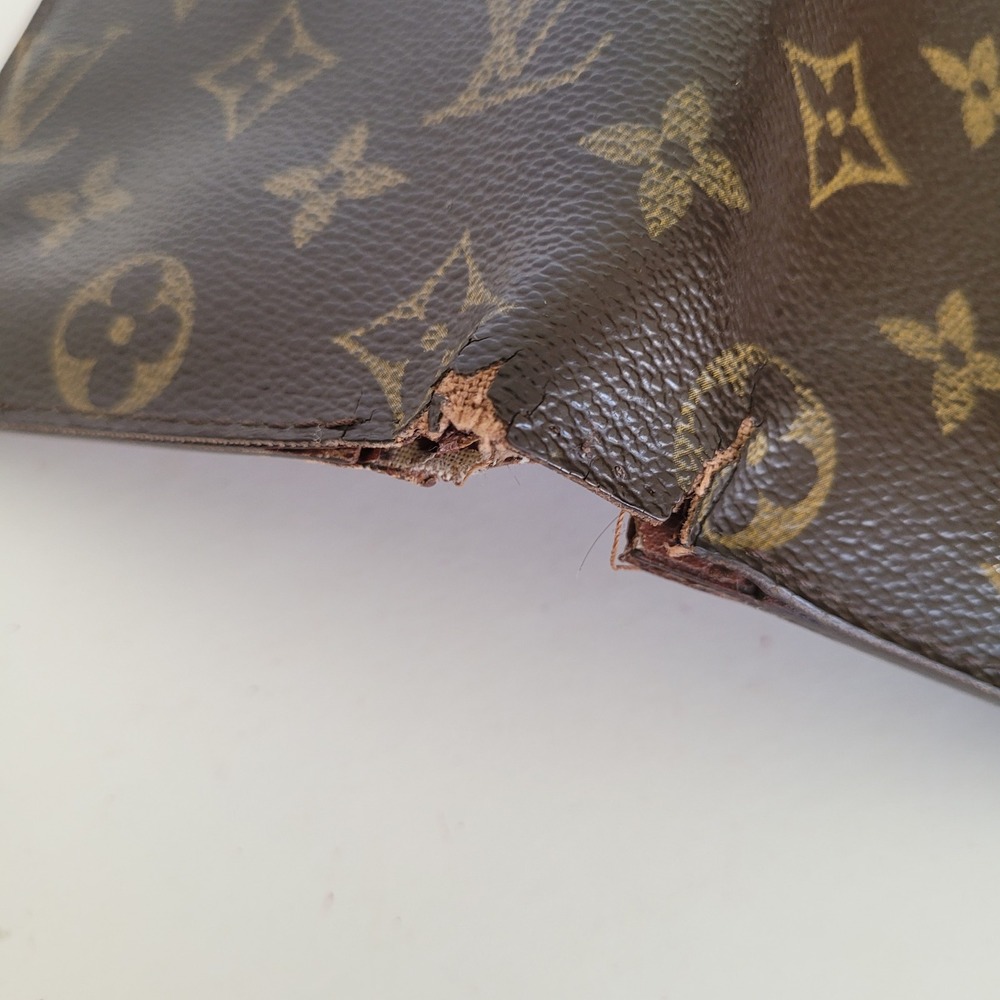 Louis Vuitton Monogram Bifold Wallet Brown CA0024 Made in Spain Project Piece - Picture 12 of 15